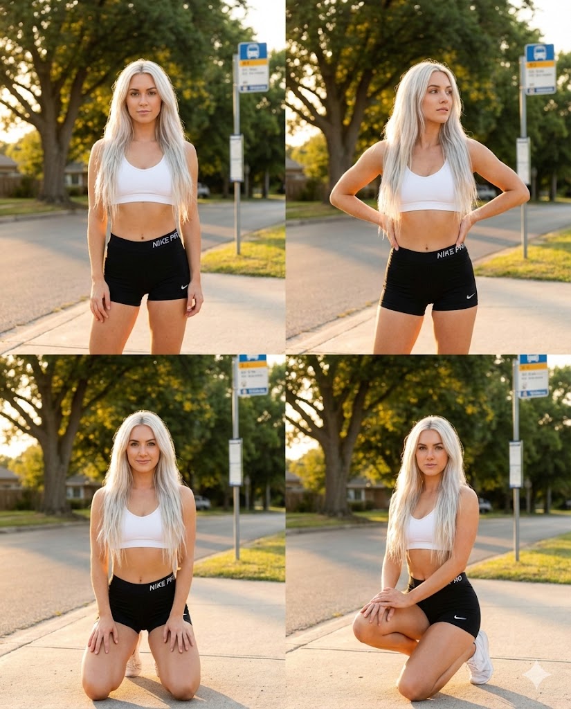 Dua Lipa Style Photo Set Generation Prompt — Nano Banana Pro AI Generated Image