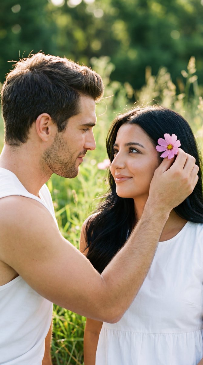 Intimate Golden Hour Romantic Film Still Prompt for Nano Banana Pro — Nano Banana Pro AI Generated Image