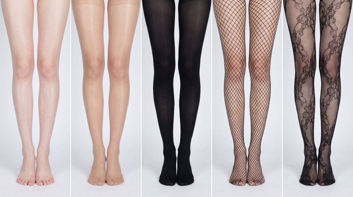 Simplified Comparative Infographic Grid Generator Prompt (Legs and Stockings) — Nano Banana Pro AI Generated Image