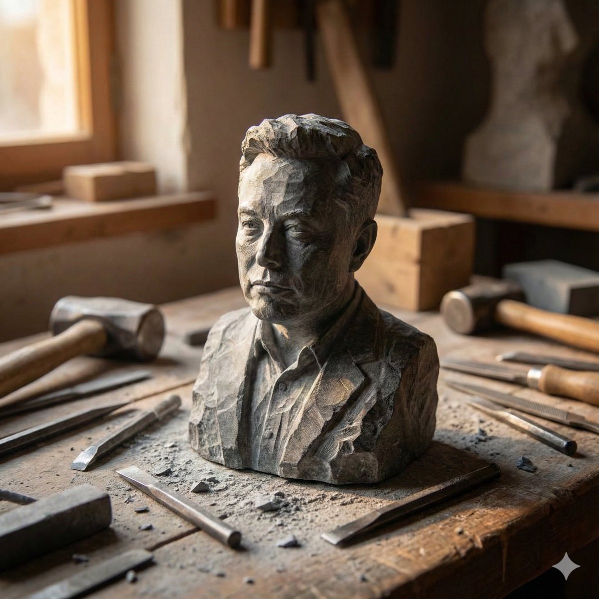 Stone-Carved Statue Prompt for Nano Banana Pro