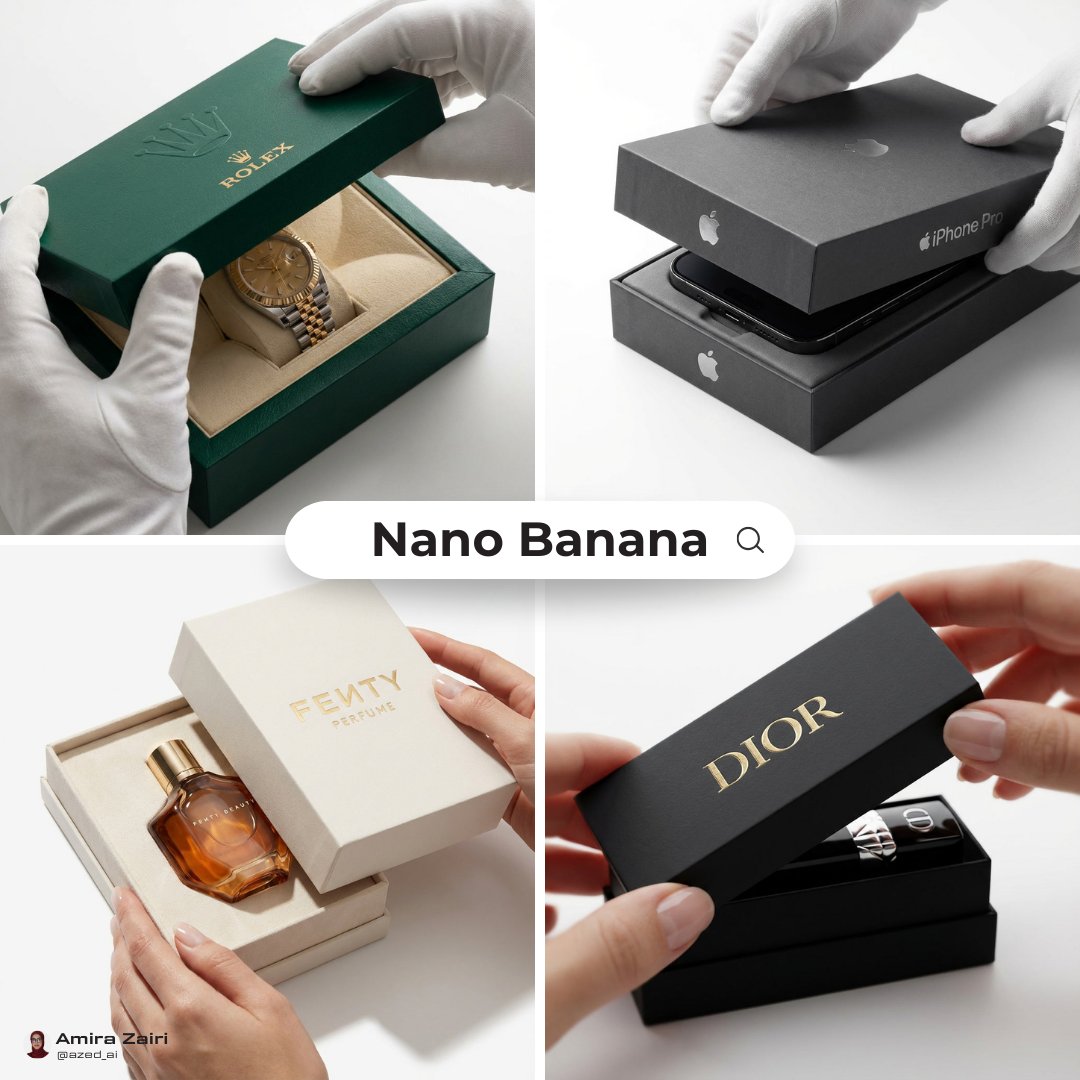 Luxury Packaging Reveal Prompt for Leonardo AI — Nano Banana Pro AI Generated Image
