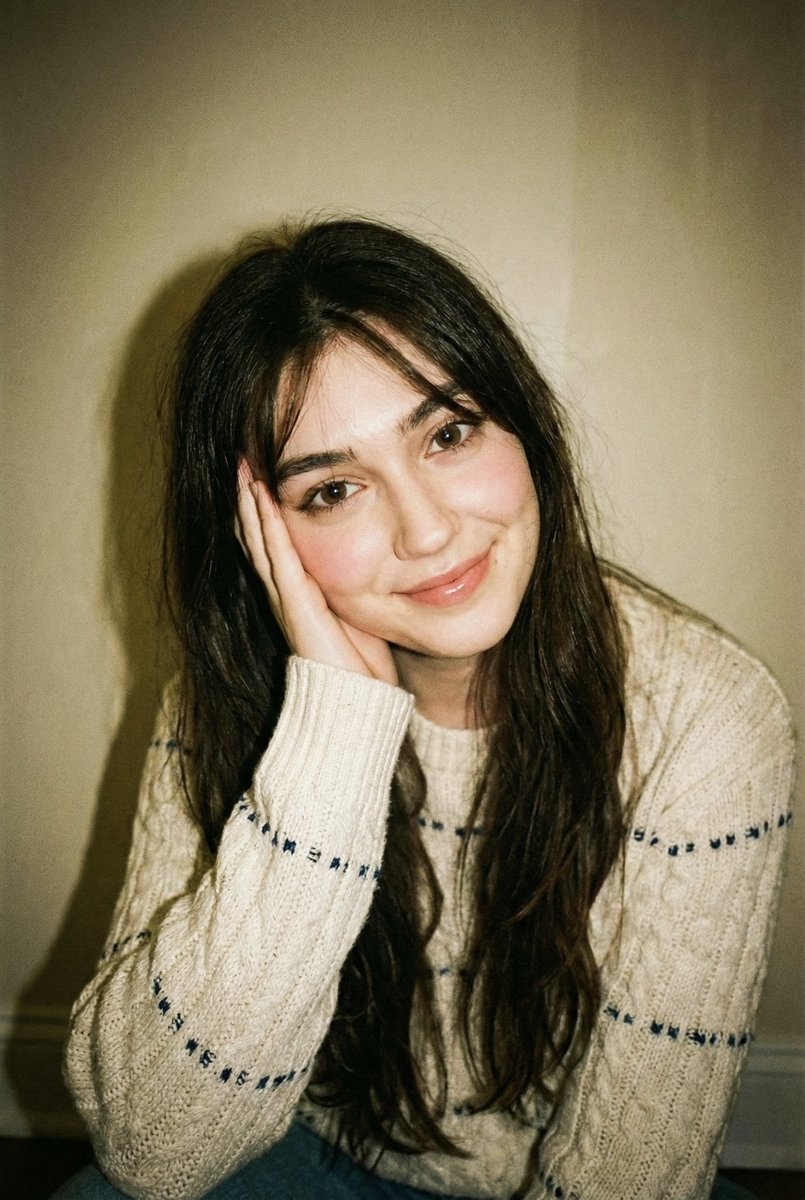 Disposable Camera Aesthetic Portrait with Intimate Pose — Nano Banana Pro AI Generated Image