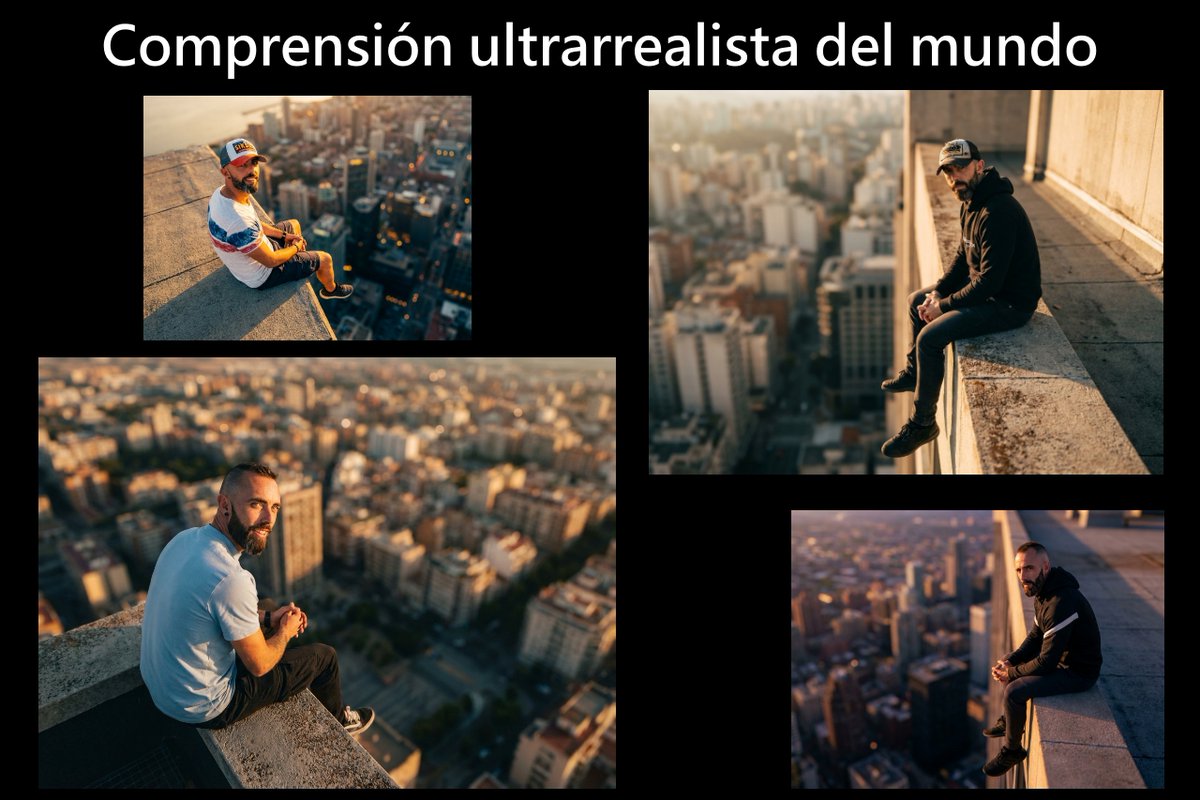 Cinematic rooftop portrait from reference photos — Nano Banana Pro AI Generated Image