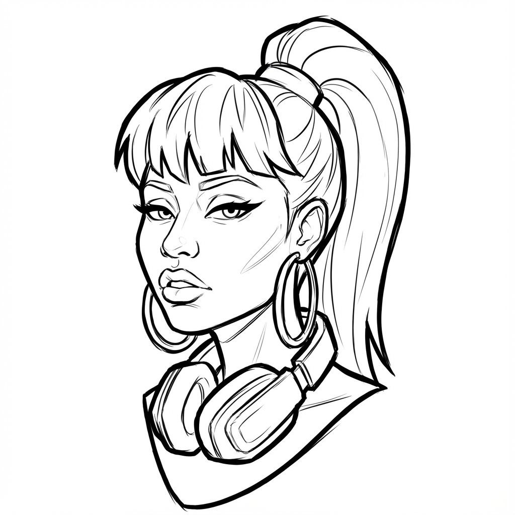 Pro Sketch Transformation Prompt — Nano Banana Pro AI Generated Image