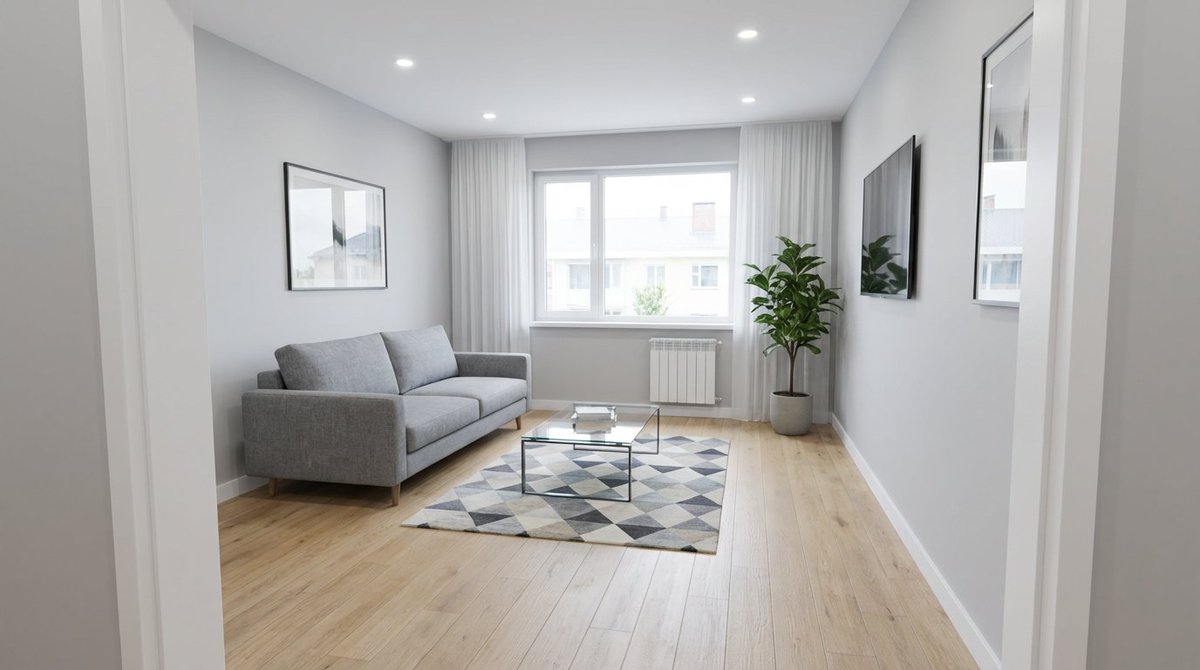 Renovation Visualization: After Frame — Nano Banana Pro AI Generated Image