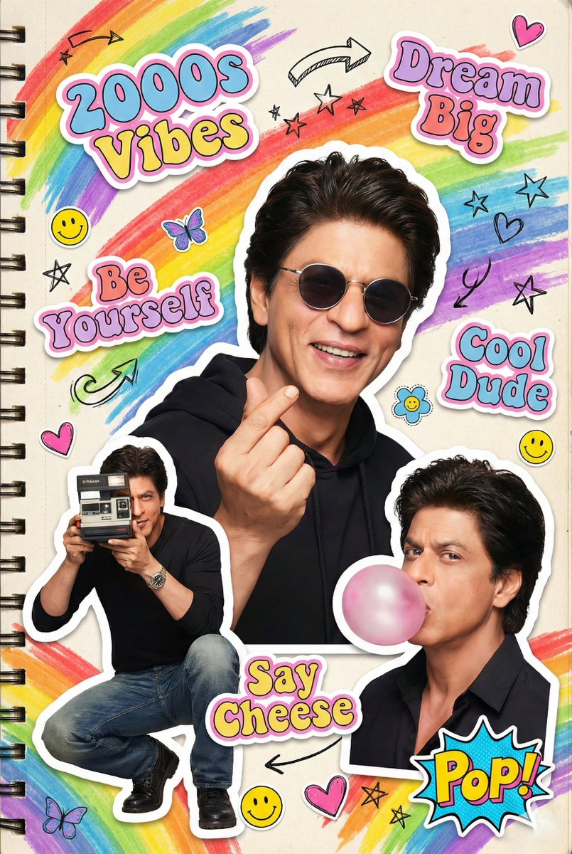 2000s Scrapbook Collage Illustration — Nano Banana Pro AI Generated Image