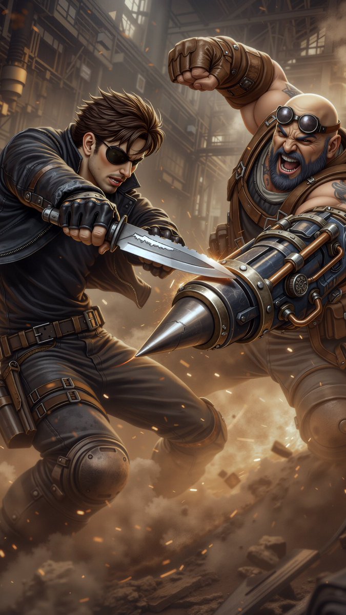 Combat Scene Generation Comparison — Nano Banana Pro AI Generated Image