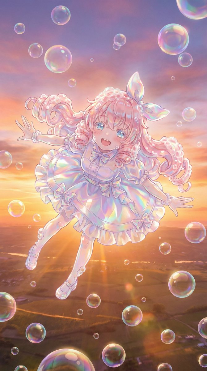 Bubble Transformation Narrative Prompt — Nano Banana Pro AI Generated Image