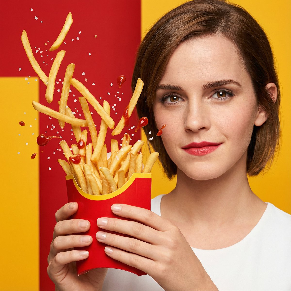 Hyper-Realistic Fast Food Ad Visual — Nano Banana Pro AI Generated Image