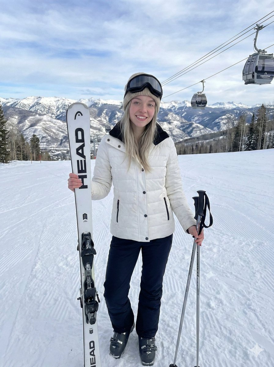 Hyper-Realistic Ski Slope Portrait — Nano Banana Pro AI Generated Image