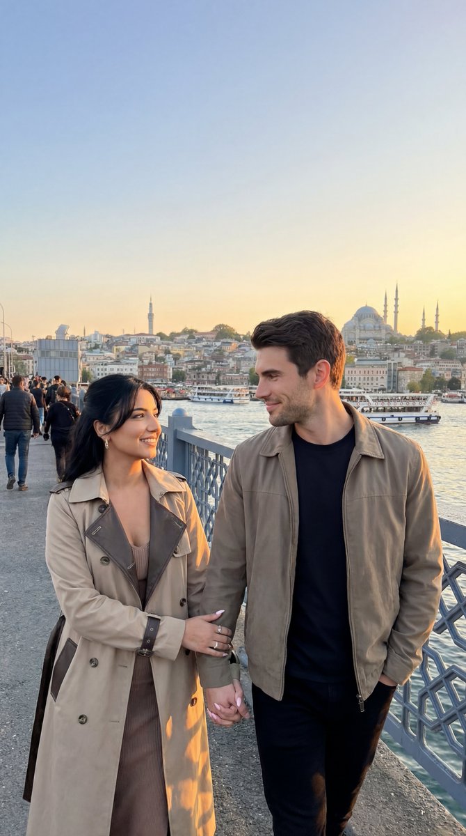 Photoreal Istanbul Romance with Identity Lock — Nano Banana Pro AI Generated Image