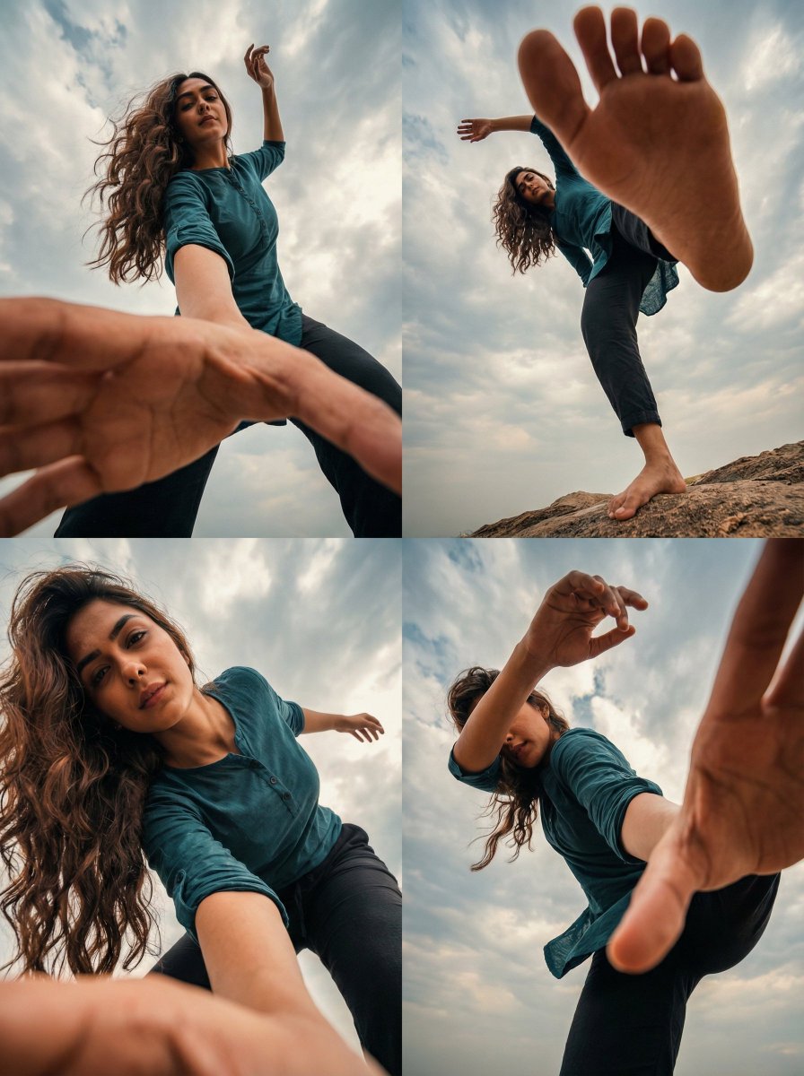 Transform Photo into 4 Dynamic Character Styles — Nano Banana Pro AI Generated Image