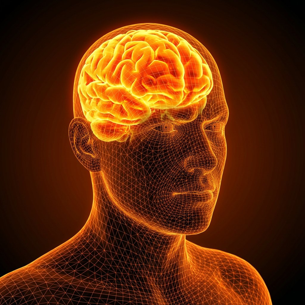 Cybernetic Medical Visualization Prompt — Nano Banana Pro AI Generated Image