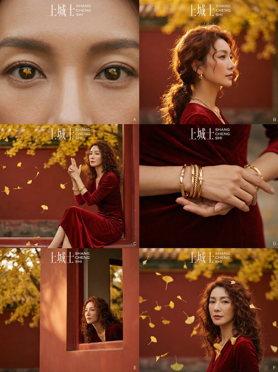 Cinematic Chinese Style Fashion Editorial (Shang Cheng Shi) — Nano Banana Pro AI Generated Image