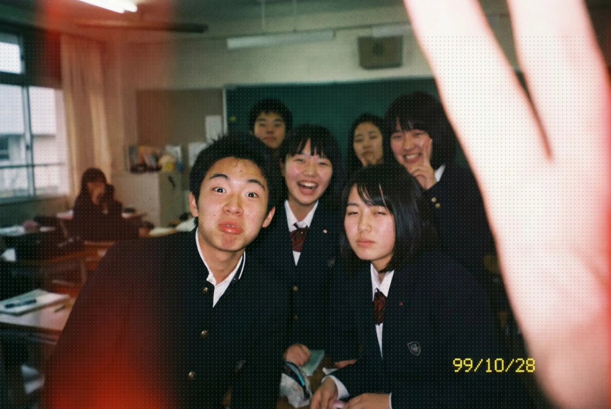 Low-quality disposable camera high school snapshot prompt — Nano Banana Pro AI Generated Image