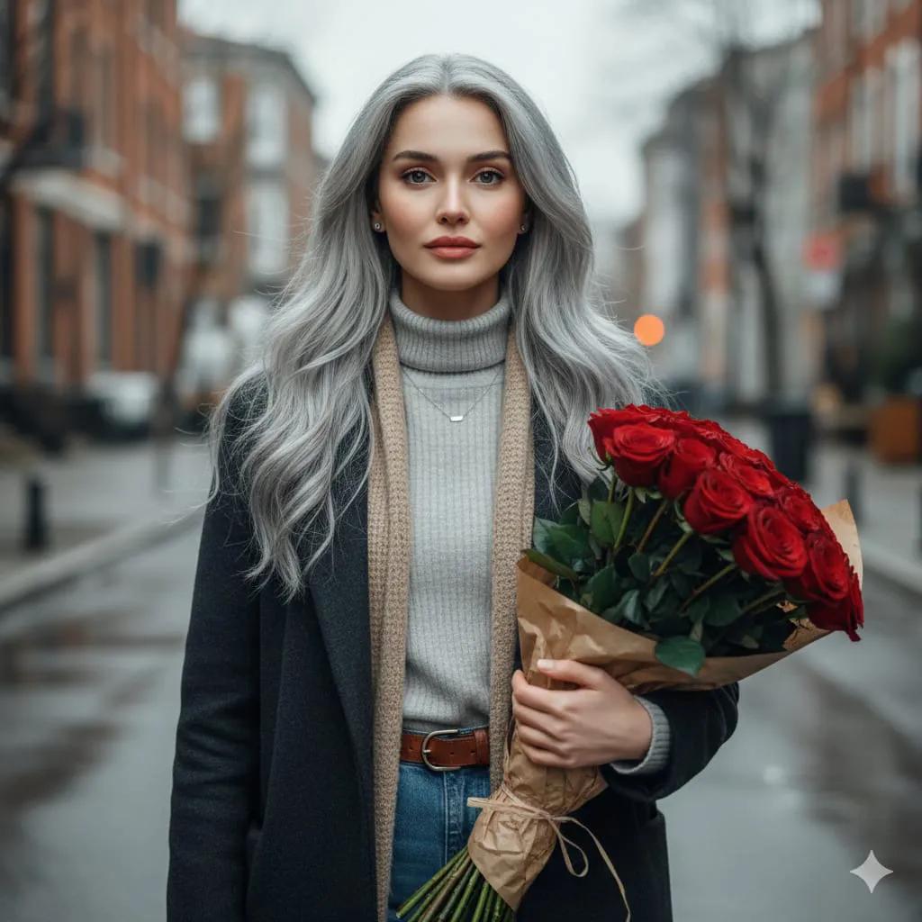 Cinematic European Street Portrait Prompt — Nano Banana Pro AI Generated Image