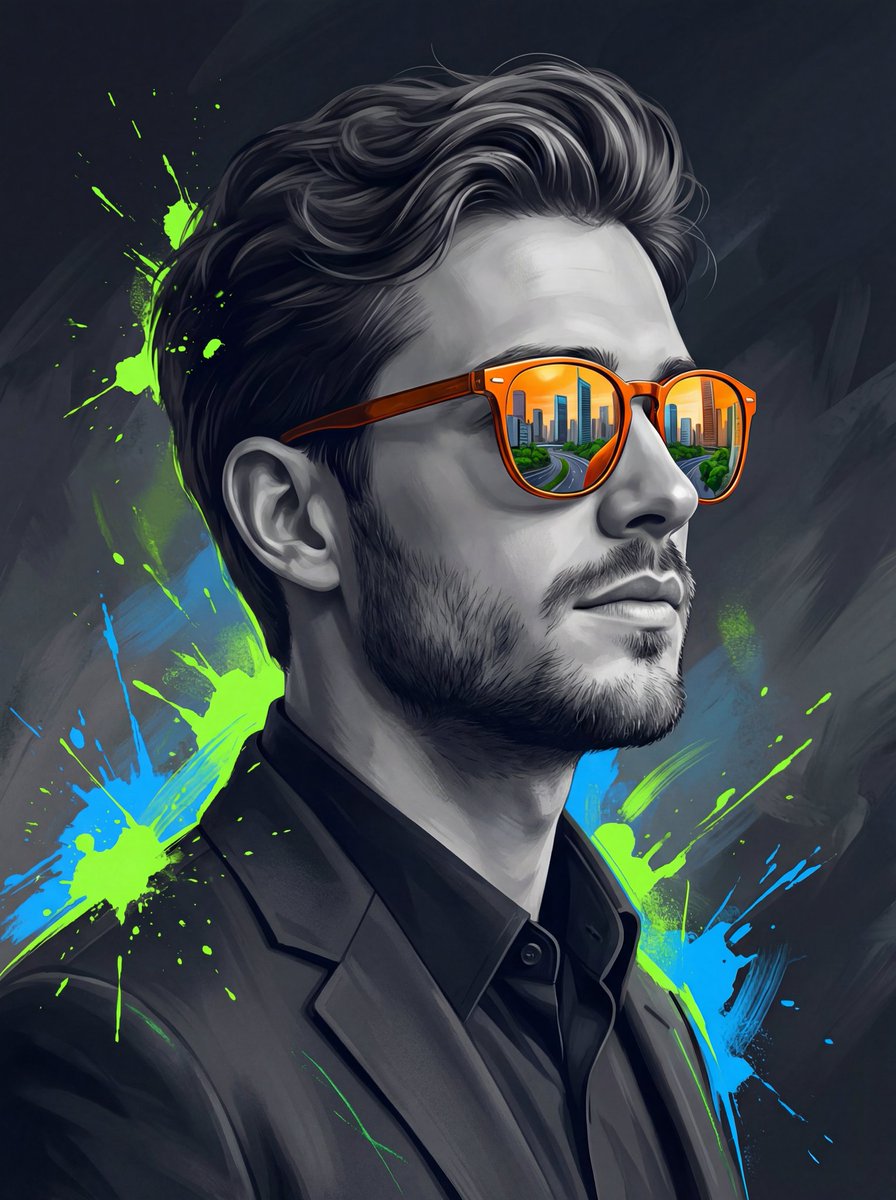 Surreal Cinematic Digital Illustration Prompt — Nano Banana Pro AI Generated Image