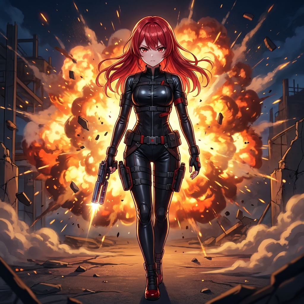 AI Action Movie Poster Prompt — Nano Banana Pro AI Generated Image