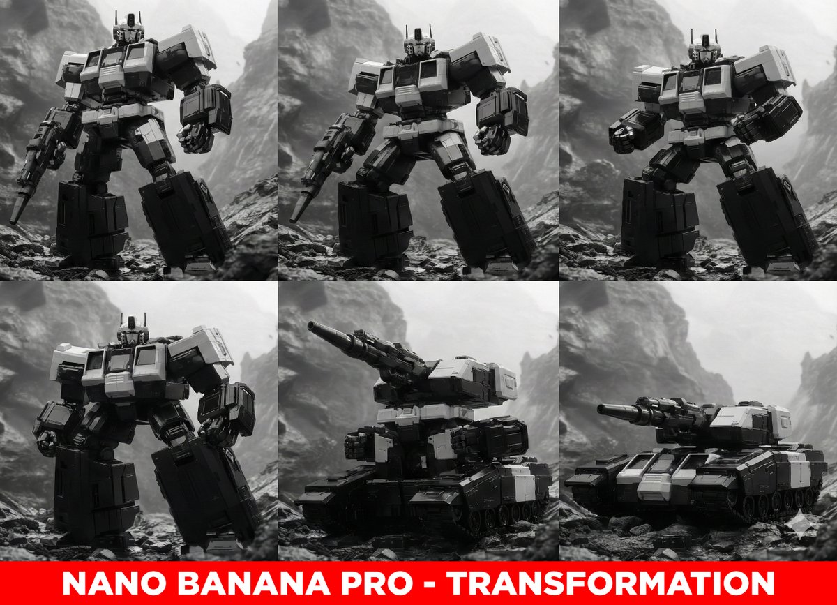 Midjourney Prompt for Transformers — Nano Banana Pro AI Generated Image