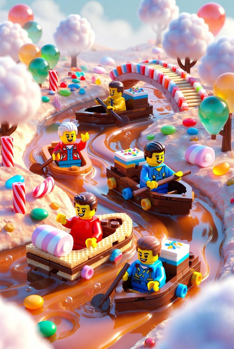 Whimsical Candy-Themed World — Nano Banana Pro AI Generated Image