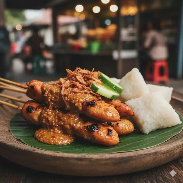 Authentic Indonesian Nasi Tumpeng Food Photography — Nano Banana Pro AI Generated Image