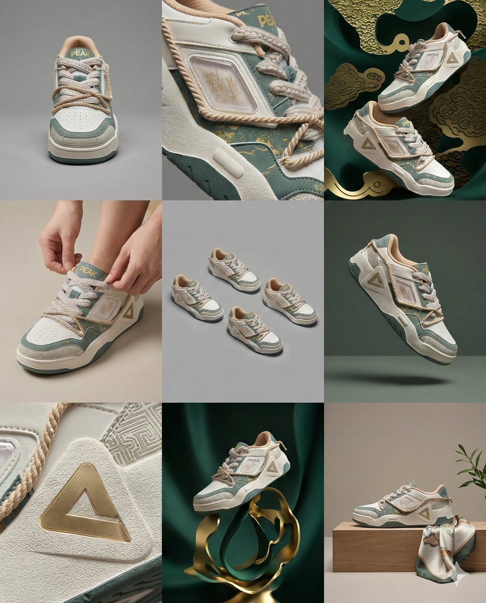 3x3 Visual Storyboard for Product Branding — Nano Banana Pro AI Generated Image