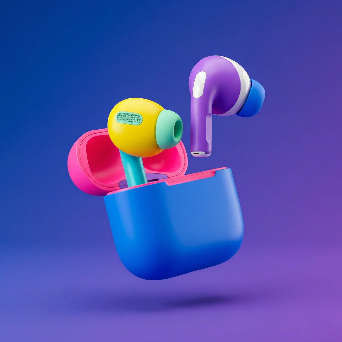 High-End 3D Render of Segmented Object — Nano Banana Pro AI Generated Image