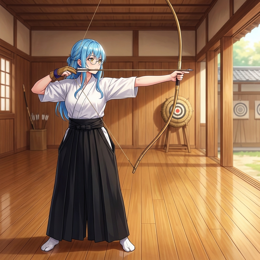 Transforming into a Kyudo (Archery) Practitioner — Nano Banana Pro AI Generated Image