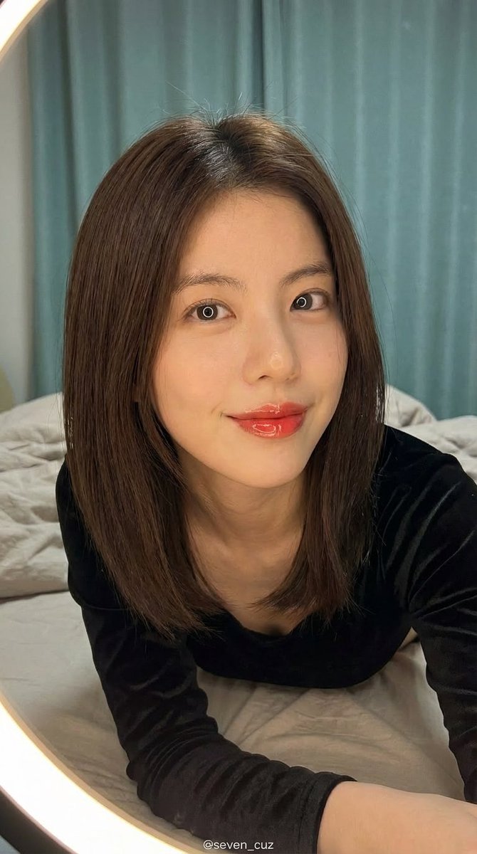 Photorealistic Close-up Portrait (Intimate Gaze, Velvet Top) — Nano Banana Pro AI Generated Image