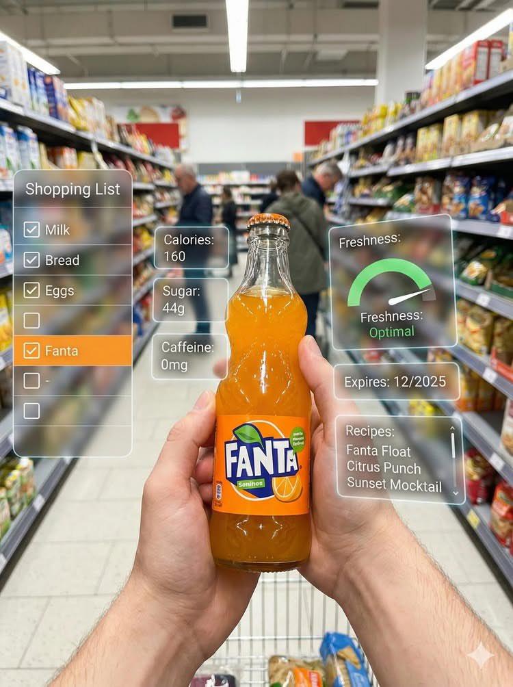 Mixed Reality Retail Experience Prompt — Nano Banana Pro AI Generated Image