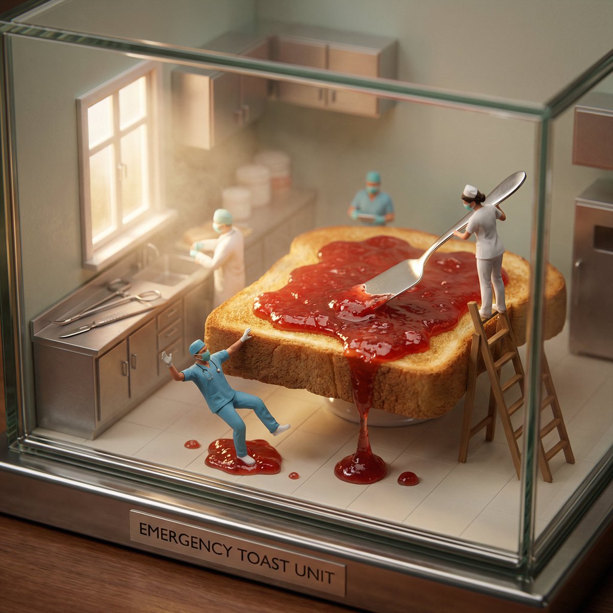 Cinematic Miniature Diorama Animation Prompt — Nano Banana Pro AI Generated Image