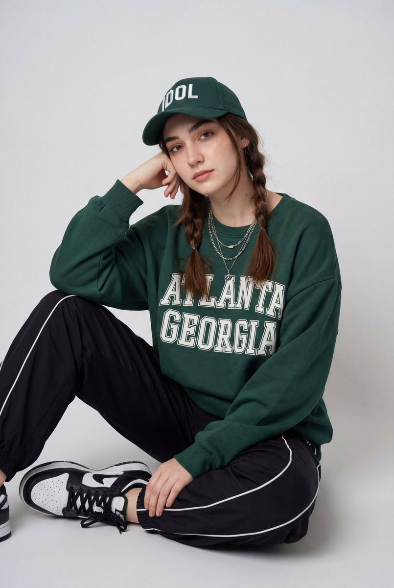 Streetwear Fashion Editorial Studio Portrait Prompt — Nano Banana Pro AI Generated Image