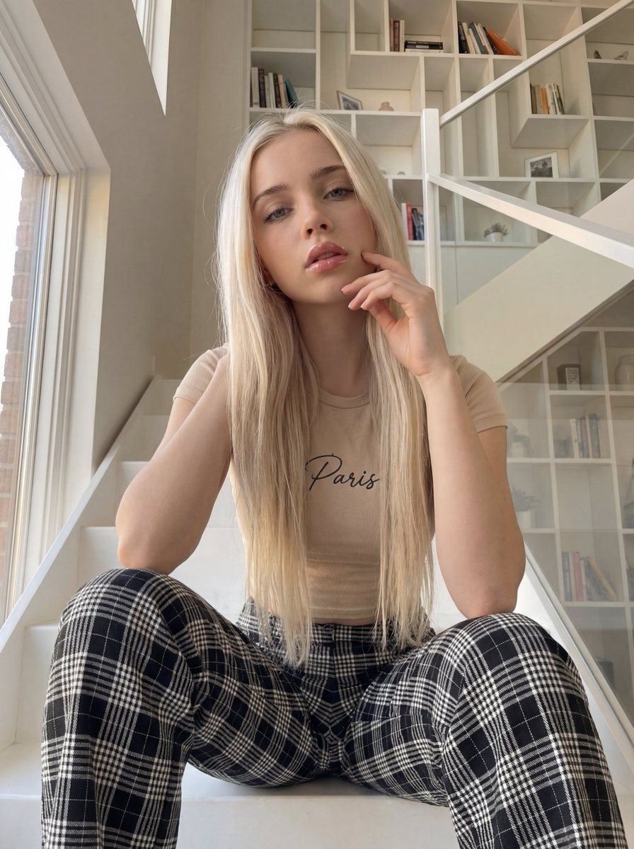 Scandinavian Interior Editorial Portrait Prompt — Nano Banana Pro AI Generated Image