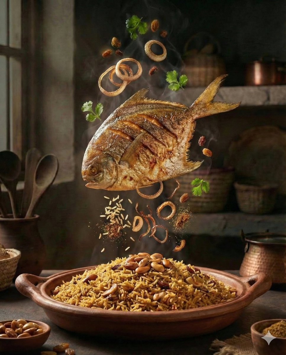Cinematic Exploded-View Middle Eastern Food Scene — Nano Banana Pro AI Generated Image