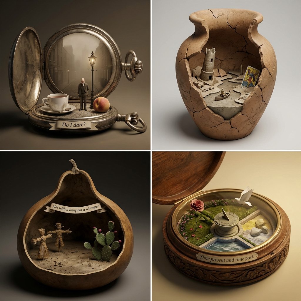 Poetry Diorama Generation System Prompt — Nano Banana Pro AI Generated Image