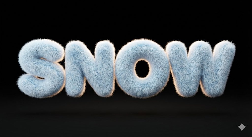 3D Fluffy Logo Transformation — Nano Banana Pro AI Generated Image