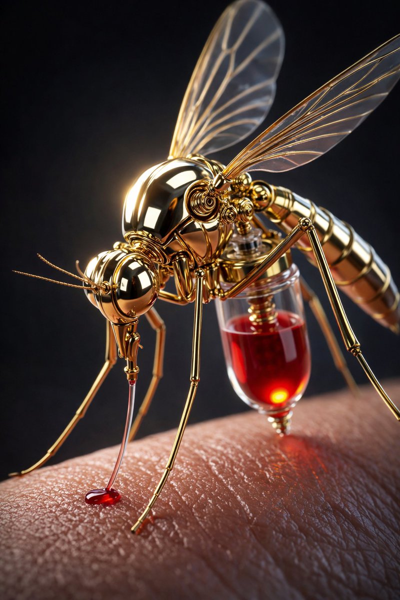 Macro Realism of Mechanical and Gemstone Insects — Nano Banana Pro AI Generated Image