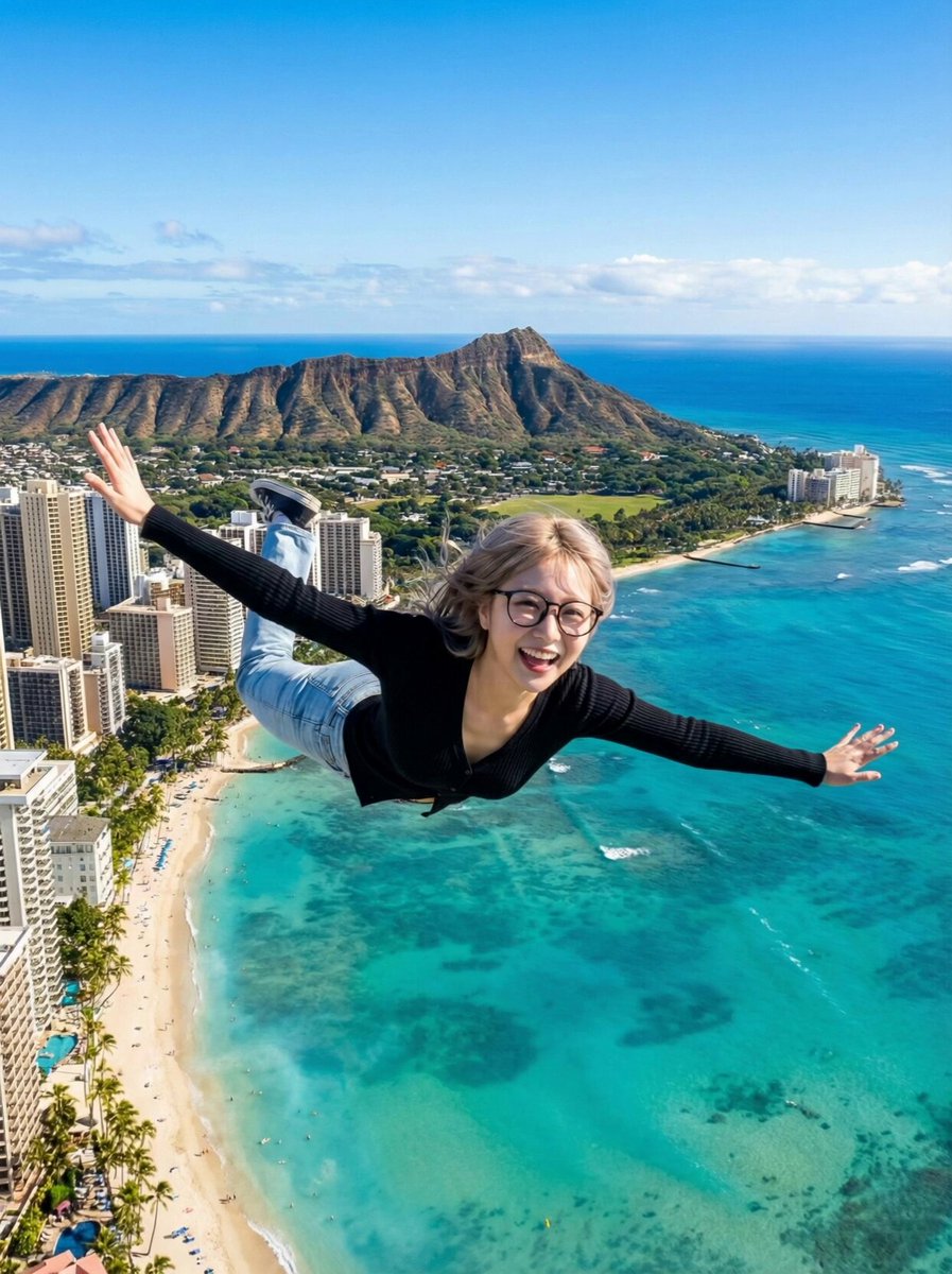 AI Video Generation Prompt for Flying Superhero — Nano Banana Pro AI Generated Image