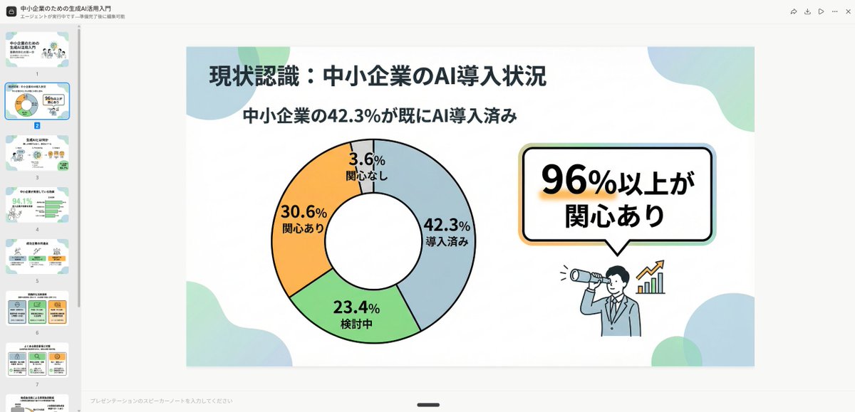 High-Quality Flat Design Slide Generation Prompt — Nano Banana Pro AI Generated Image