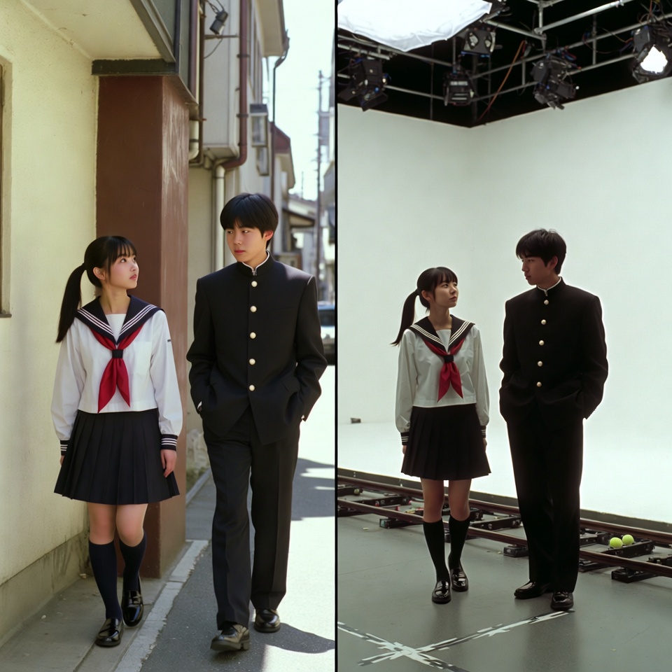 VFX Comparison Image Prompt (Before/After) for Nano Banana Pro — Nano Banana Pro AI Generated Image