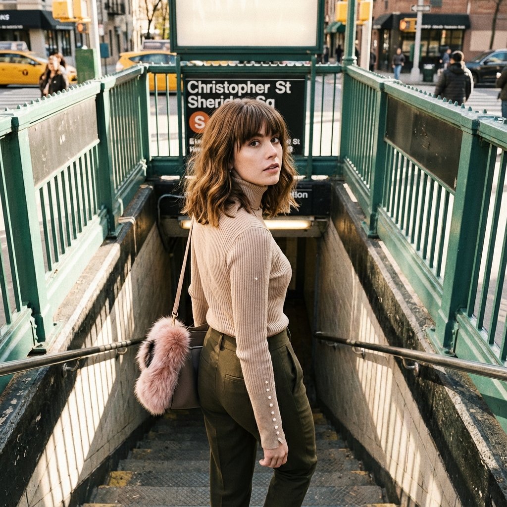 Urban Lifestyle Fashion Photography Prompt — Nano Banana Pro AI Generated Image