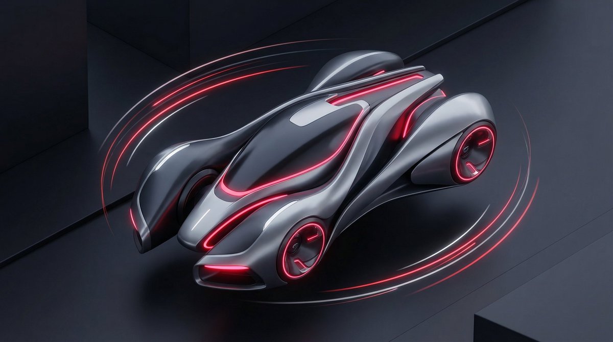 Stylized Tech Illustration Template — Nano Banana Pro AI Generated Image