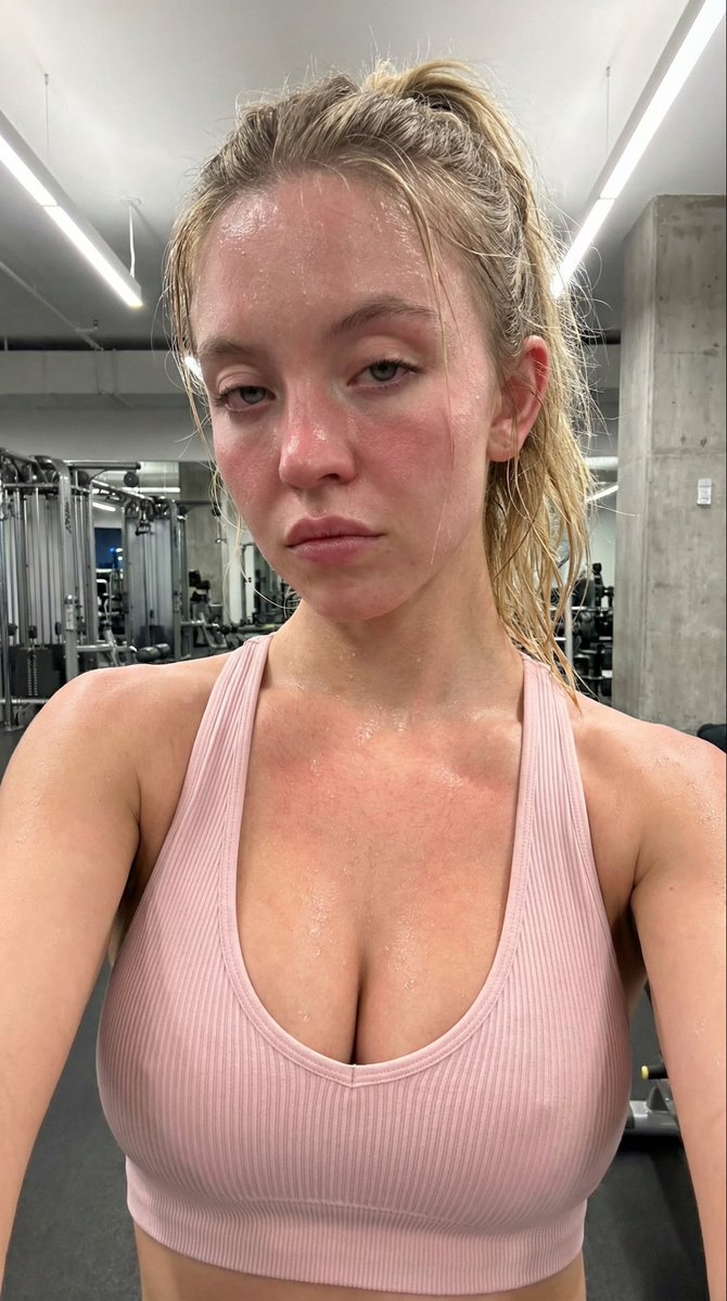 Intimate Post-Workout Gym Selfie — Nano Banana Pro AI Generated Image