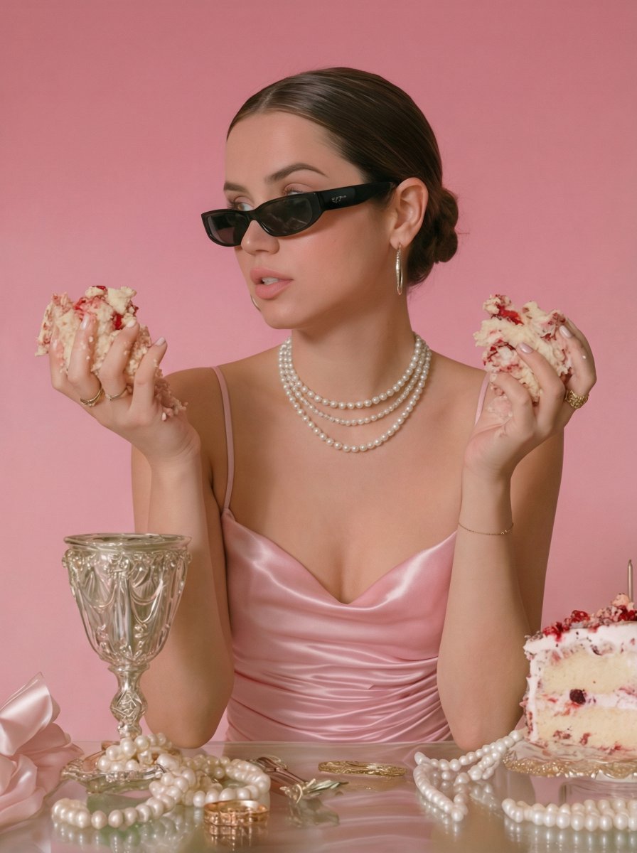 Modern Coquette Glamour Editorial Aesthetic Prompt — Nano Banana Pro AI Generated Image