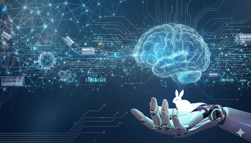 Physical AI Art with Rabbit Logo — Nano Banana Pro AI Generated Image