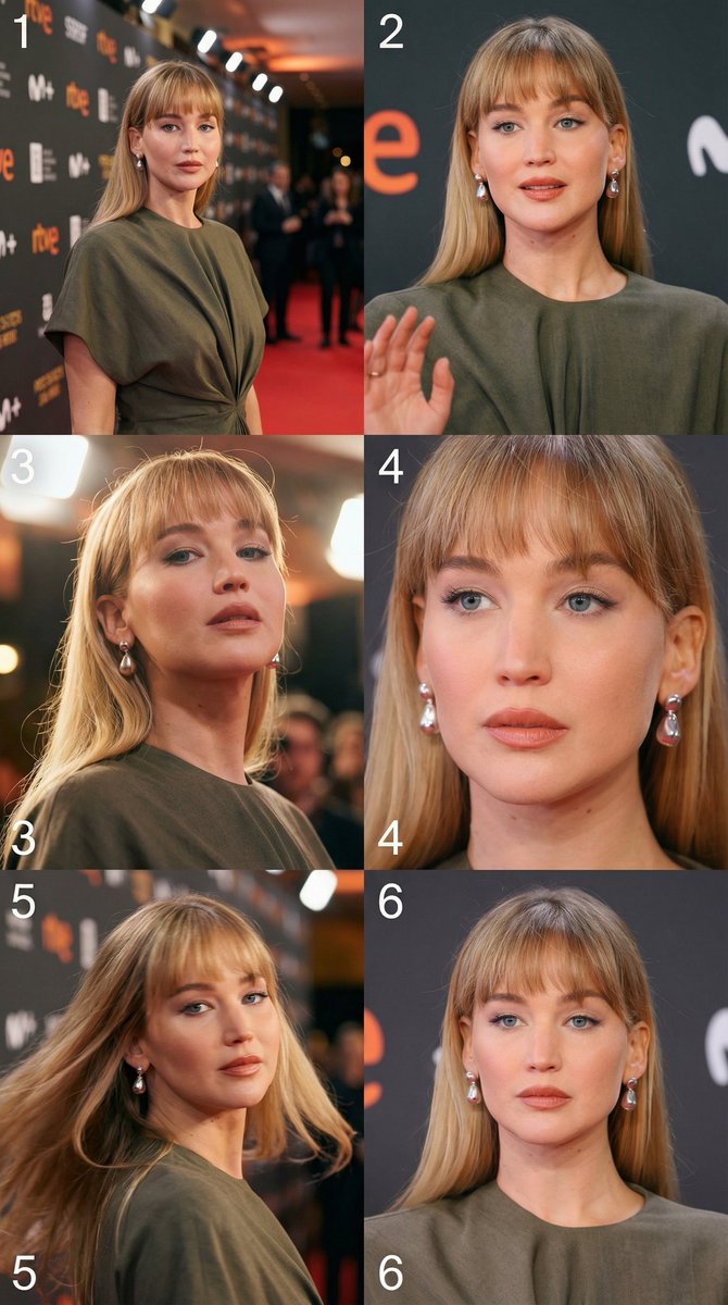 Cinematic 3x2 storyboard grid from a single image reference — Nano Banana Pro AI Generated Image