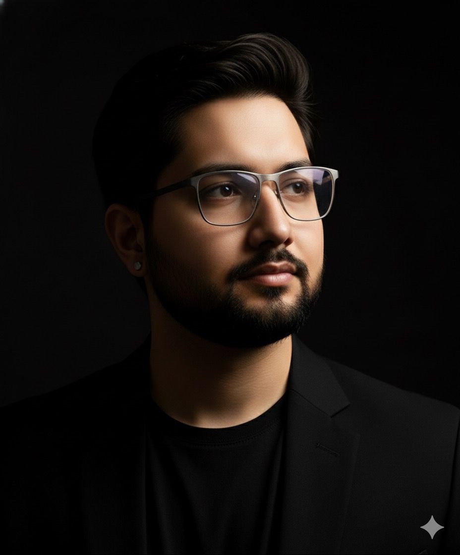 Dramatic Portrait with Strong Directional Light — Nano Banana Pro AI Generated Image