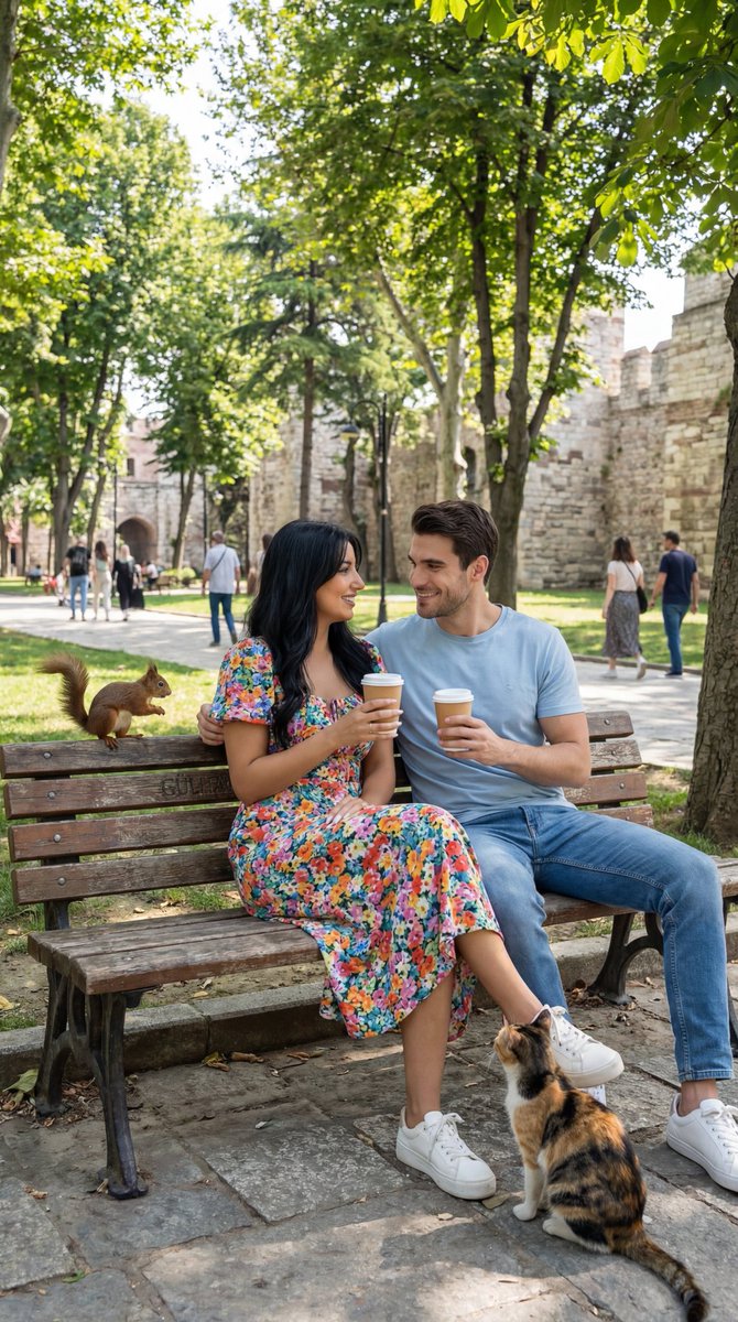 Ultra-Photoreal Candid Street Romance Prompt — Nano Banana Pro AI Generated Image