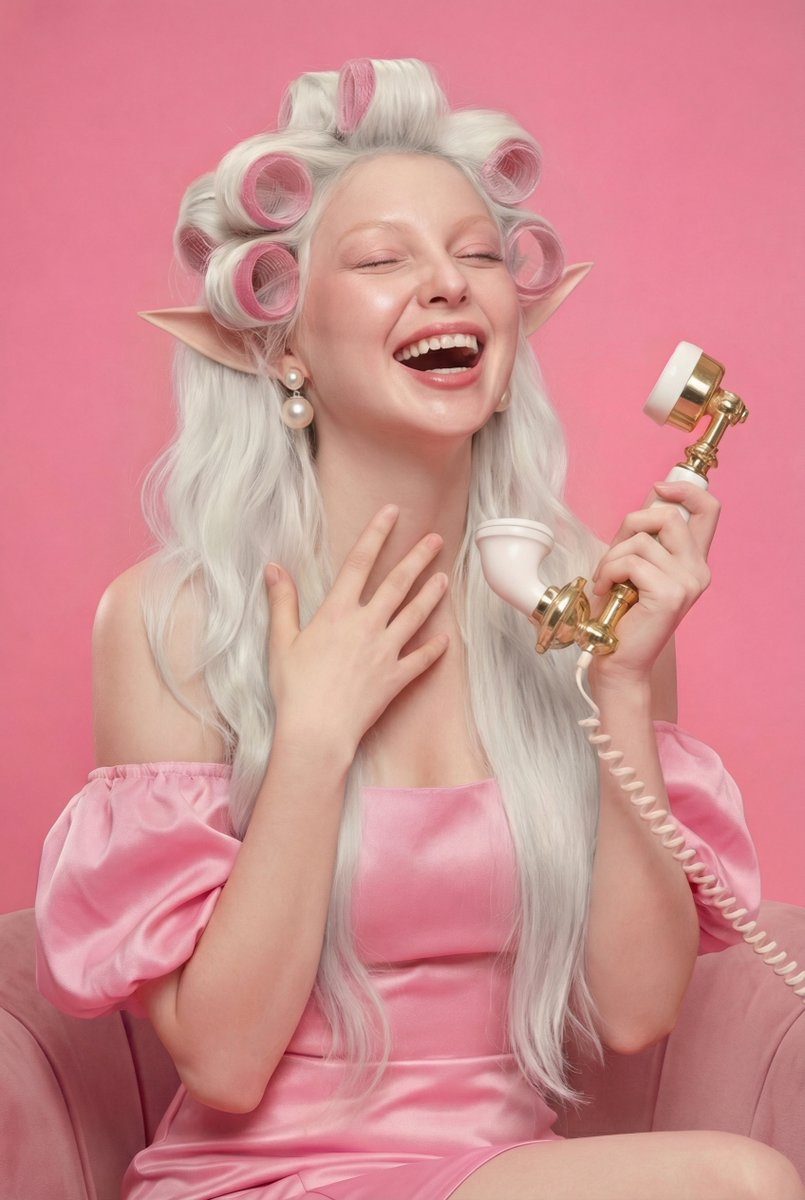 Retro 1960s Barbiecore Cinematic Portrait — Nano Banana Pro AI Generated Image