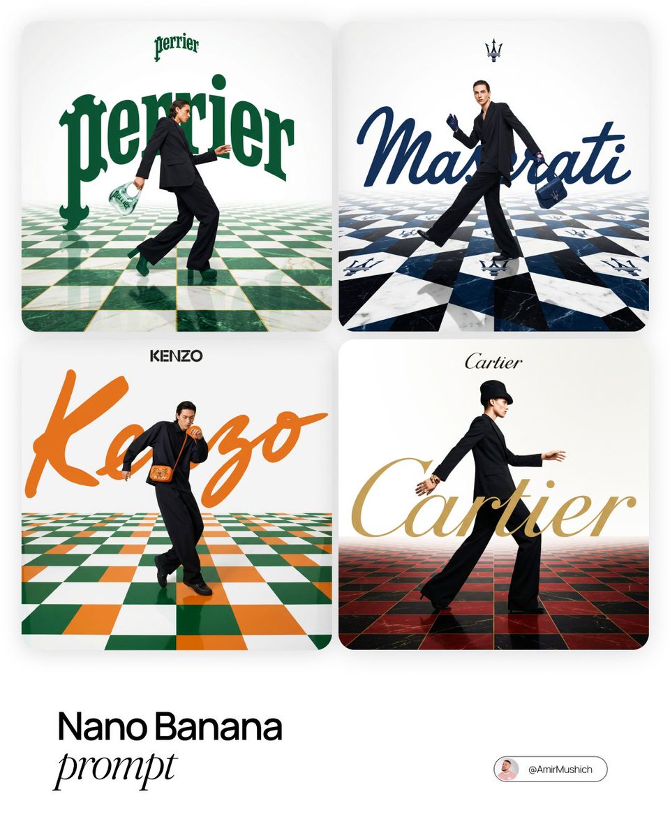 Editorial Fashion Campaign Prompt — Nano Banana Pro AI Generated Image